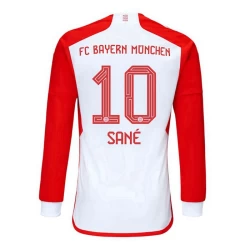 FC Bayern München Leroy Sané #10 Fotballdrakter 2023-24 Hjemmedrakt Mann Langermet