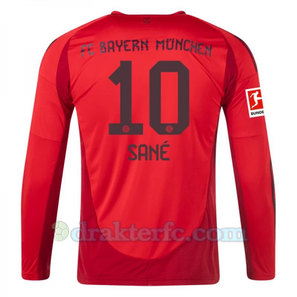 FC Bayern München Leroy Sané #10 Fotballdrakter 2024-25 Hjemmedrakt Mann Langermet