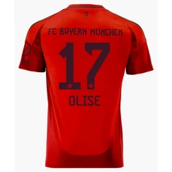 FC Bayern München Olise #17 Fotballdrakter 2024-25 Hjemmedrakt Mann