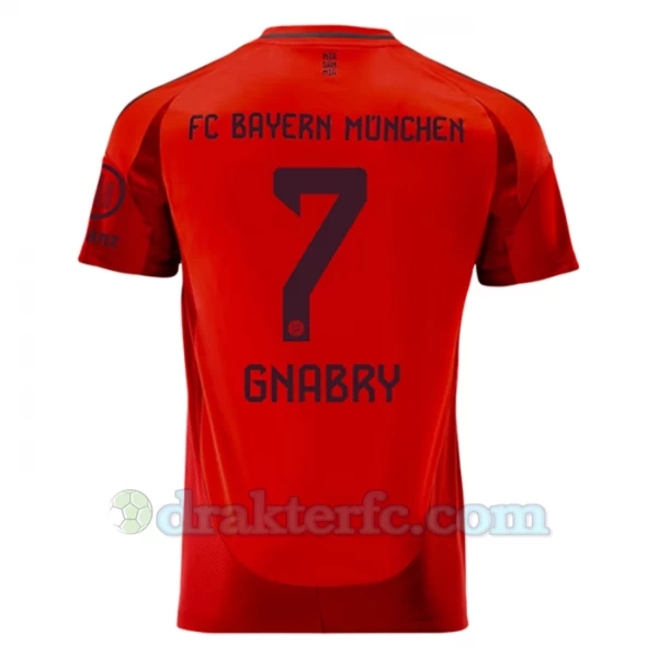 FC Bayern München Serge Gnabry #7 Fotballdrakter 2024-25 Hjemmedrakt Mann