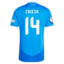 Federico Chiesa #14 Italia Fotballdrakter EM 2024 Hjemmedrakt Mann