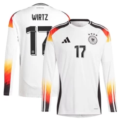 Florian Wirtz #17 Tyskland Fotballdrakter EM 2024 Hjemmedrakt Mann Langermet