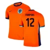 Frimpong #12 Nederland Fotballdrakter EM 2024 Hjemmedrakt Mann