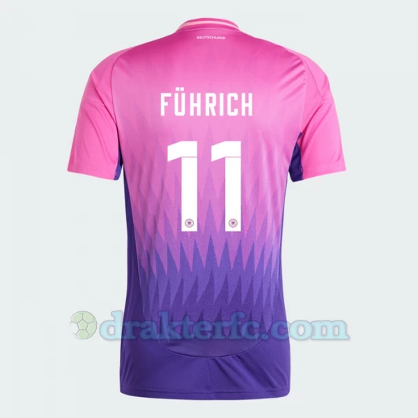 Fuhrich #11 Tyskland Fotballdrakter EM 2024 Bortedrakt Mann