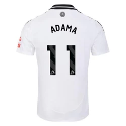 Fulham FC Adama #11 Fotballdrakter 2024-25 Hjemmedrakt Mann