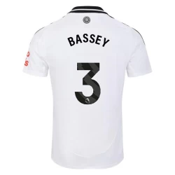 Fulham FC Bassey #3 Fotballdrakter 2024-25 Hjemmedrakt Mann