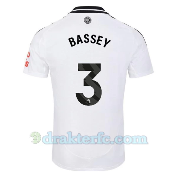 Fulham FC Bassey #3 Fotballdrakter 2024-25 Hjemmedrakt Mann