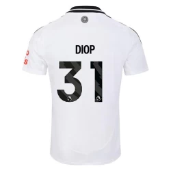 Fulham FC Diop #31 Fotballdrakter 2024-25 Hjemmedrakt Mann