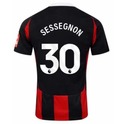 Fulham FC Fotballdrakter 2024-25 Sessegnon #30 Bortedrakt Mann