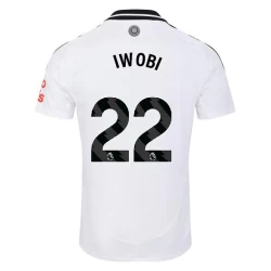 Fulham FC Iwobi #22 Fotballdrakter 2024-25 Hjemmedrakt Mann