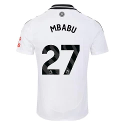 Fulham FC Mbabu #27 Fotballdrakter 2024-25 Hjemmedrakt Mann