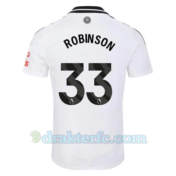 Fulham FC Robinson #33 Fotballdrakter 2024-25 Hjemmedrakt Mann