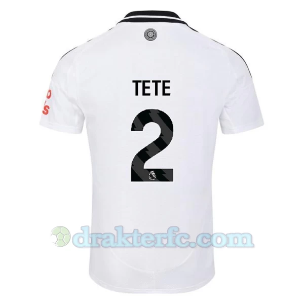 Fulham FC Tete #2 Fotballdrakter 2024-25 Hjemmedrakt Mann