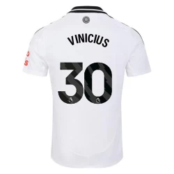 Fulham FC Vinicius #30 Fotballdrakter 2024-25 Hjemmedrakt Mann
