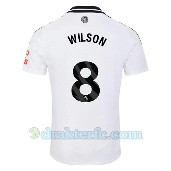 Fulham FC Wilson #8 Fotballdrakter 2024-25 Hjemmedrakt Mann