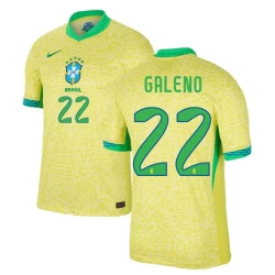 Galeno #22 Brasil Fotballdrakter Copa America 2024 Hjemmedrakt Mann