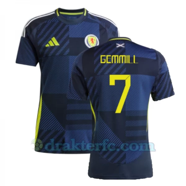 Gemmill #7 Skottland Fotballdrakter EM 2024 Hjemmedrakt Mann