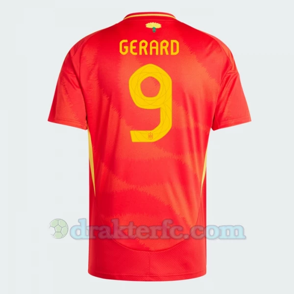 Gerard #9 Spania Fotballdrakter EM 2024 Hjemmedrakt Mann
