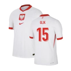 Glik #15 Polen Fotballdrakter EM 2024 Hjemmedrakt Mann