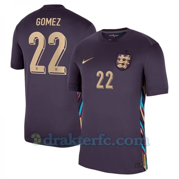 Gomez #22 England Fotballdrakter EM 2024 Bortedrakt Mann