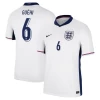 Guehi #6 England Fotballdrakter EM 2024 Hjemmedrakt Mann