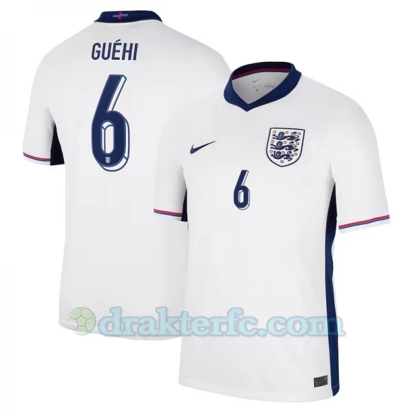 Guehi #6 England Fotballdrakter EM 2024 Hjemmedrakt Mann