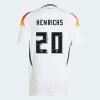 Henrichs #20 Tyskland Fotballdrakter EM 2024 Hjemmedrakt Mann