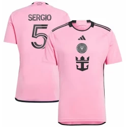 Inter Miami CF Sergio #5 Fotballdrakter 2024-25 Hjemmedrakt Mann