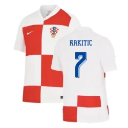 Ivan Rakitic #7 Kroatia Fotballdrakter EM 2024 Hjemmedrakt Mann