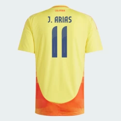 J. Arias #11 Colombia Fotballdrakter Copa America 2024 Hjemmedrakt Mann