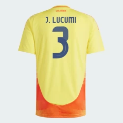 J. Lucumi #3 Colombia Fotballdrakter Copa America 2024 Hjemmedrakt Mann