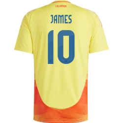 James Rodríguez #10 Colombia Fotballdrakter Copa America 2024 Hjemmedrakt Mann