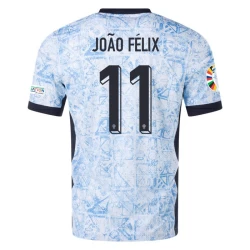 João Félix #11 Portugal Fotballdrakter EM 2024 Bortedrakt Mann