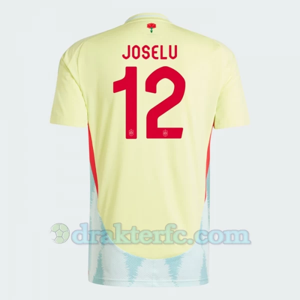 Joselu #12 Spania Fotballdrakter EM 2024 Bortedrakt Mann