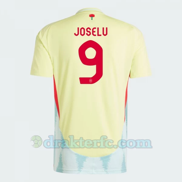 Joselu #9 Spania Fotballdrakter EM 2024 Bortedrakt Mann