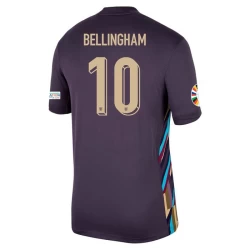 Jude Bellingham #10 England Fotballdrakter EM 2024 Bortedrakt Mann