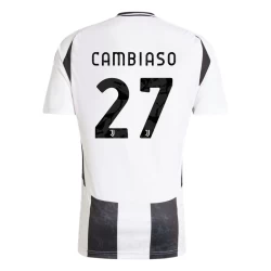 Juventus FC Cambiaso #27 Fotballdrakter 2024-25 Hjemmedrakt Mann