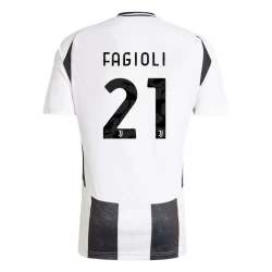 Juventus FC Fagioli #21 Fotballdrakter 2024-25 Hjemmedrakt Mann