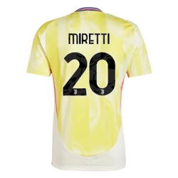 Juventus FC Fotballdrakter 2024-25 Miretti #20 Bortedrakt Mann