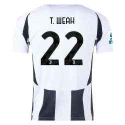 Juventus FC T. Weah #22 Fotballdrakter 2024-25 Hjemmedrakt Mann