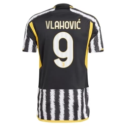 Juventus FC Vlahovic #9 Fotballdrakter 2023-24 Hjemmedrakt Mann
