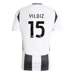 Juventus FC Yildiz #15 Fotballdrakter 2024-25 Hjemmedrakt Mann