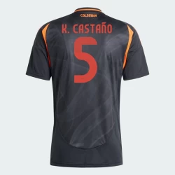 K. Castano #5 Colombia Fotballdrakter Copa America 2024 Bortedrakt Mann