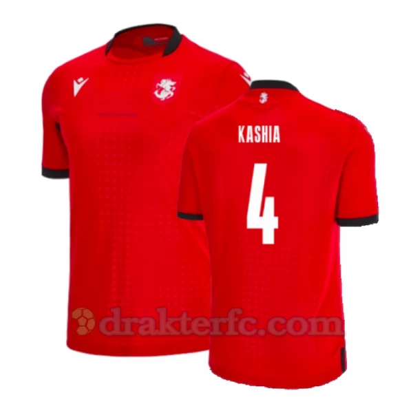 Kashia #4 Georgia Fotballdrakter EM 2024 Tredjedrakt Mann