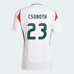 Kevin Csoboth #23 Ungarn Fotballdrakter EM 2024 Bortedrakt Mann