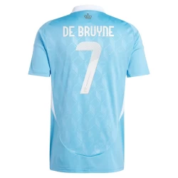 Kevin De Bruyne #7 Belgia Fotballdrakter EM 2024 Bortedrakt Mann