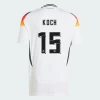 Koch #15 Tyskland Fotballdrakter EM 2024 Hjemmedrakt Mann