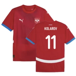 Kolarov #11 Serbia Fotballdrakter EM 2024 Hjemmedrakt Mann