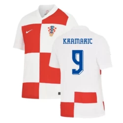 Kramaric #9 Kroatia Fotballdrakter EM 2024 Hjemmedrakt Mann