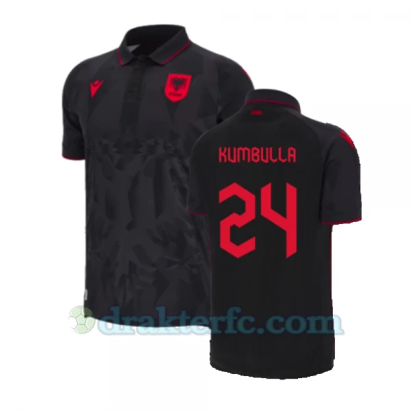 Kumbulla #24 Albania Fotballdrakter EM 2024 Tredjedrakt Mann